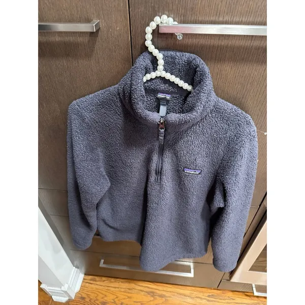 Patagonia Women's Los Gatos 1/4-Zip Fleece‎ blue M - Image 2