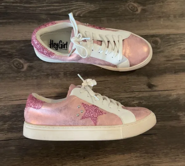 Hey Girl by Corkys Sneakers Pink Size 8 - Image 2