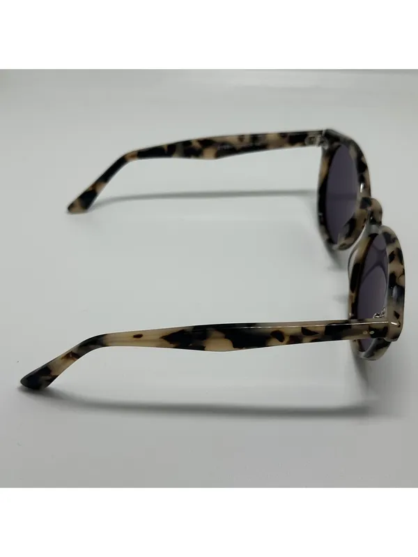 EyeBuyDirect Havana Tortoise Round Sunglasses Black - Image 7