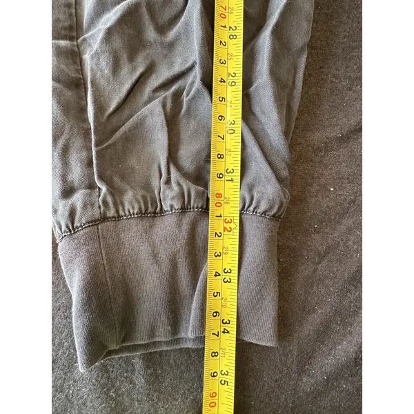 ATM Jogger Pants Womens Medium Cargo Pants‎ Black - Image 8