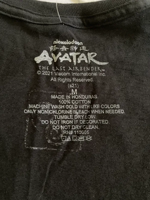 Nickelodeon Avatar The Last Air Bender T-shirt Size M - Image 8