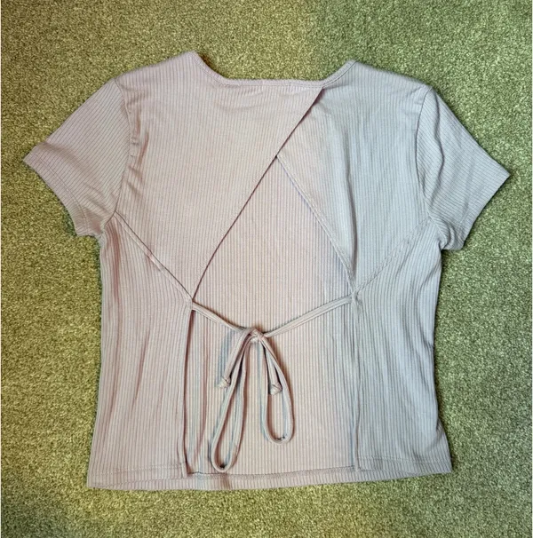 Garage Lavender Tie Back Top - Image 2