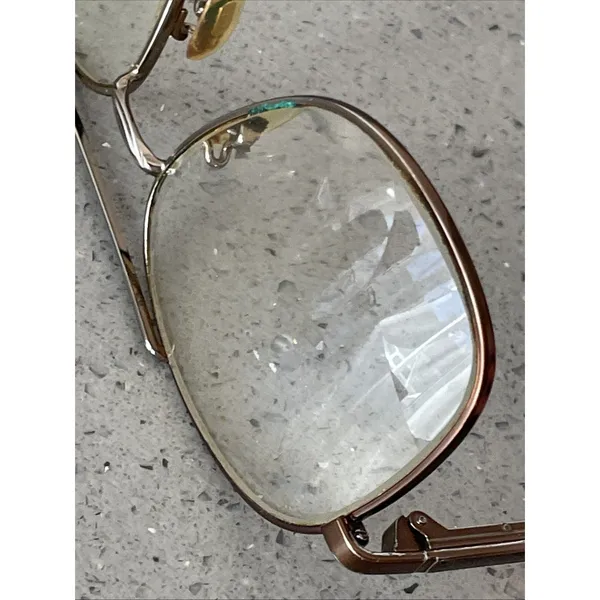 Vintage Rembrand Bronze 145 Eyeglasses Frames ONLY Japan Aviator Oversized - Image 12