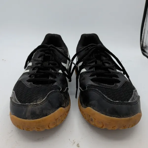 Asics Gel-Rocket 9 Womens‎ 8.5 Black White Gum Indoor Court Shoes 1072A034 - Image 3