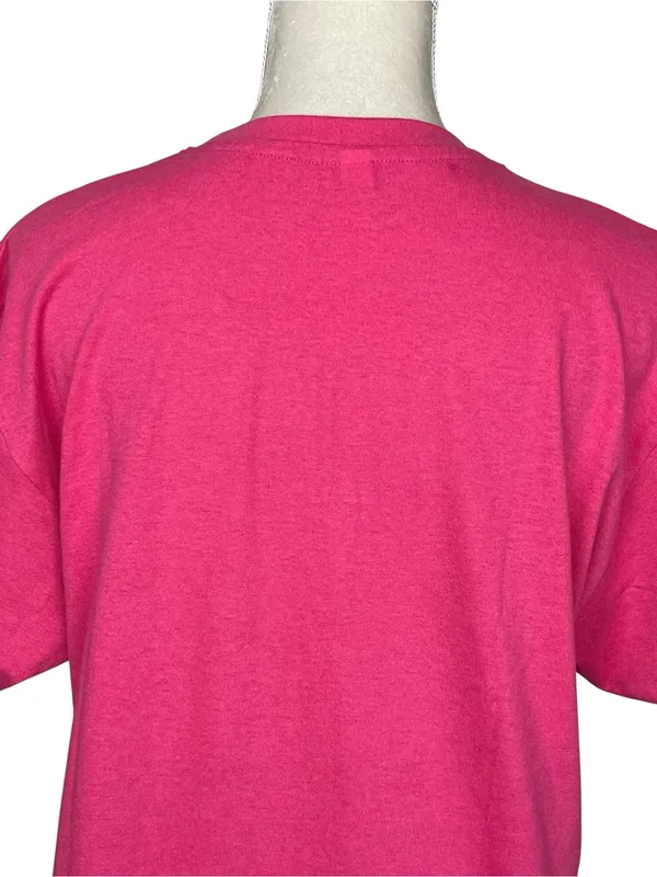 Paradise Aloha Hawaii Pink Tropical Graphic Tee Size M Souvenir Vacation - Image 4