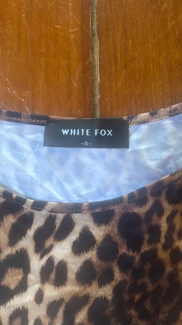 White Fox Boutique Top Cheetah Print - Image 2