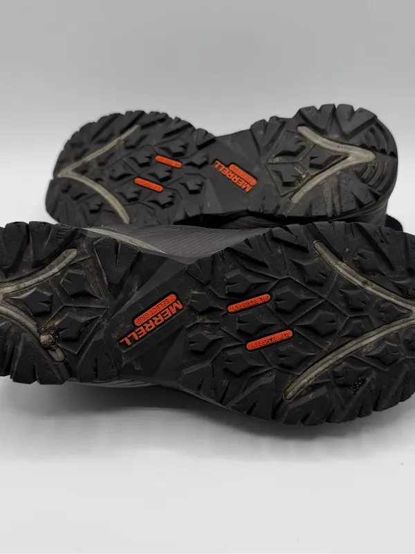 Merrell Fullbench Womens 6 Composite Toe Work Shoes Black Purple Slip Resistant - Image 6