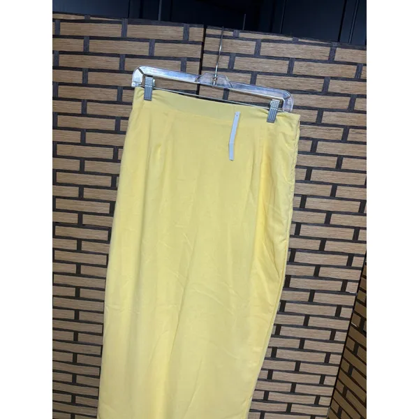 Paper Heart Yellow Midi Skirt Size Medium‎ - Image 3