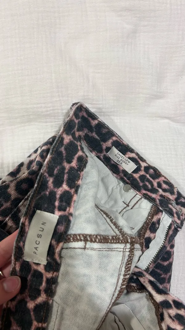 Cheetah Low-Rise PacSun Jeans - Image 4