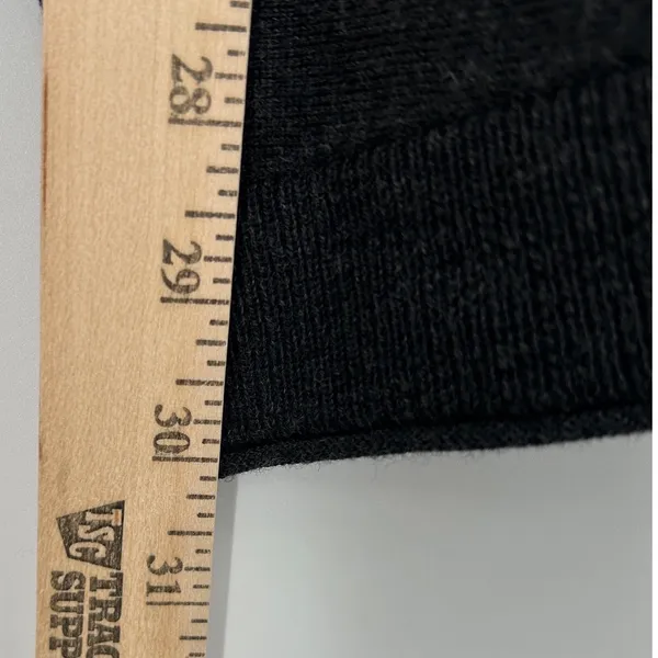 Eileen Fisher Womens‎ Gray Merino Wool Asymmetric Turtleneck Sweater XS Neutral - Image 6
