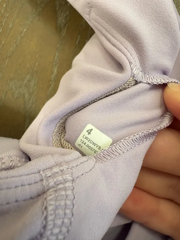 Lululemon Align V-Neck Bra Lilac Smoke - Image 5