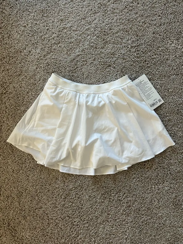 Lululemon Tennis Skirt White - Image 4