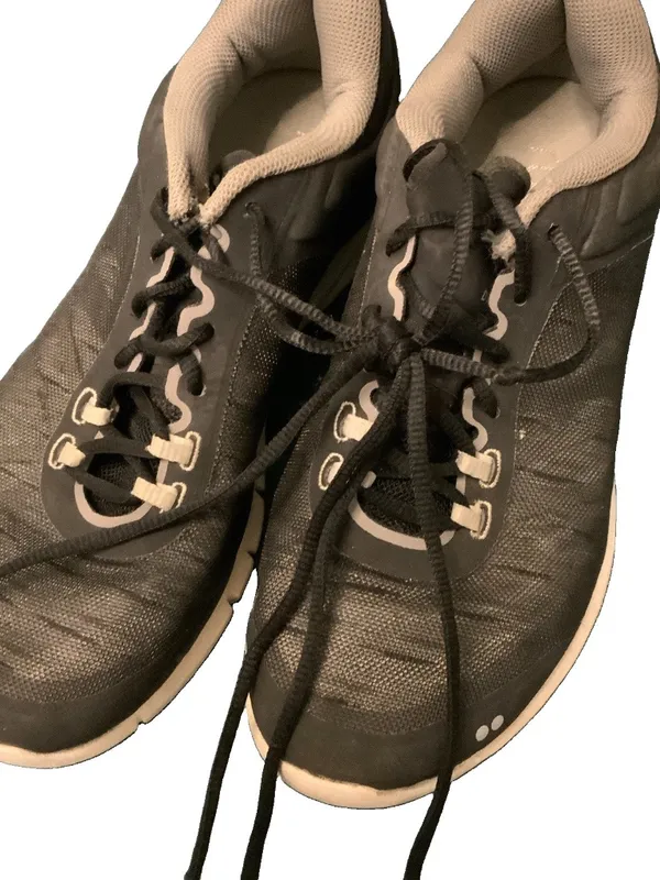 Womens Shoes RYKA Size 7 Black Sneakers Lace Up Running - Image 2