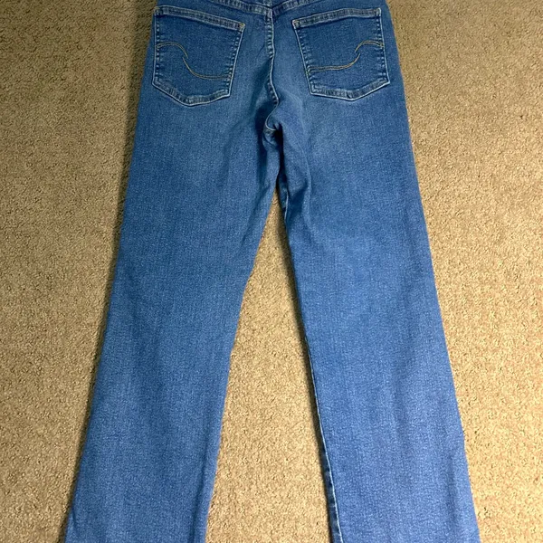 Signature by Levi Strauss Heritage High Rise Straight Distressed Jeans 6/W28 - Image 9