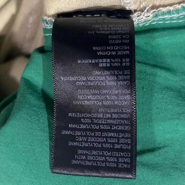 We The Free Green Faux Leather Straight Leg Pants - Image 7