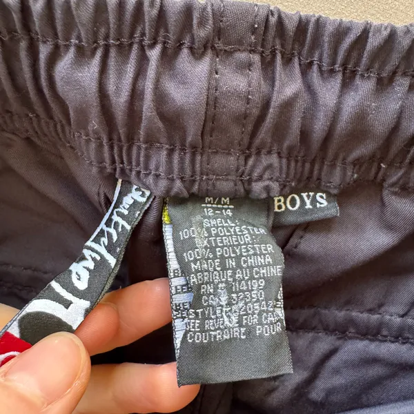 Cyber Y2K Quiksilver Lined Cargo Pants - Image 7
