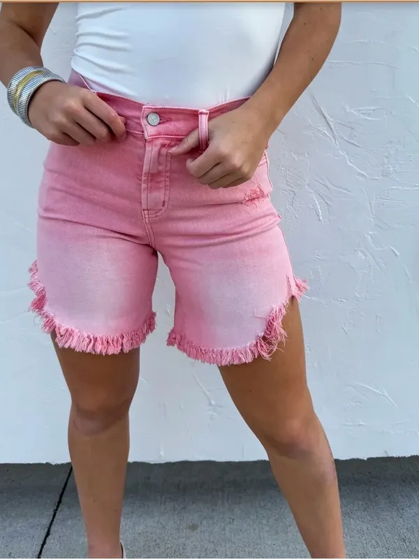 Blakely Pretty In Pink Shorts sz M - Image 5