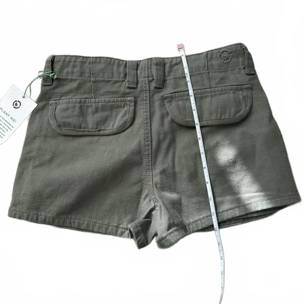 PTCL Cargo Pocket Mini Skort NWT Olive Green Size 26 - Image 5