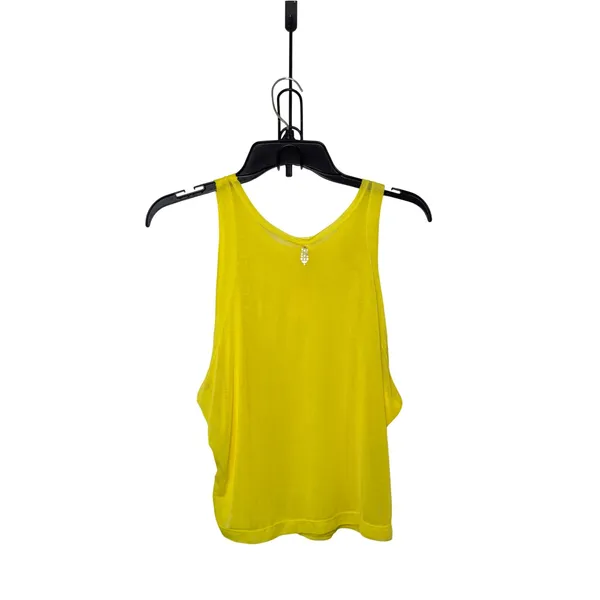 Free People Movement Small‎ Yellow Tank Top Athleisure Yoga Workout Casual - Image 2
