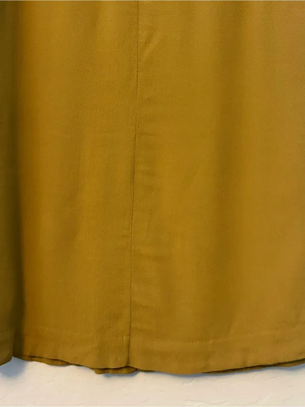 Madewell heather button down sleeveless sheath dress in spiced olive XS NWOT - Image 14