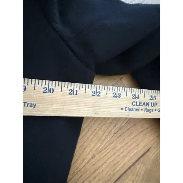 SPENCER‎ REID 10 T Black Wool Pea Coat Jacket Double Breasted - Image 8