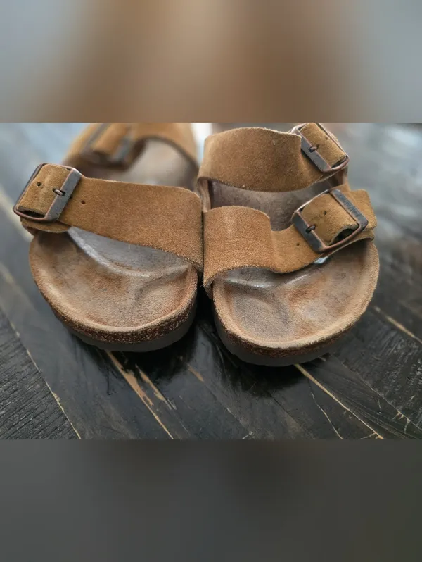 Birkenstock Suede Sandals Size 36 - Image 7