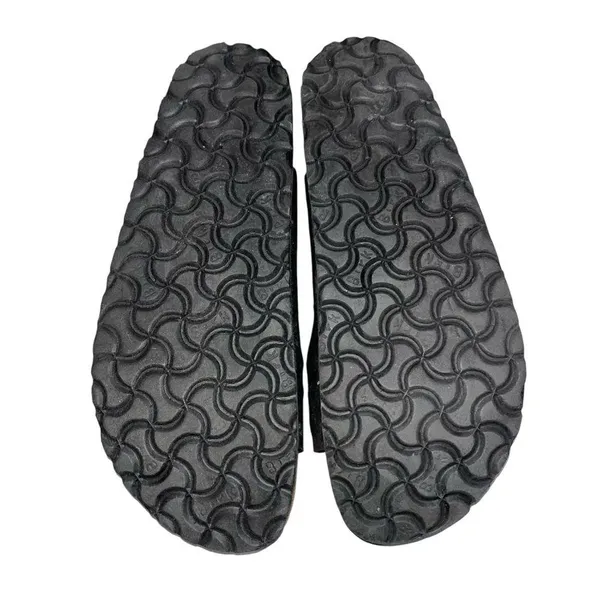 Birkenstock Granada Birko-flor Black Slide Sandals Shoes size 39 Women’s 8 - Image 9