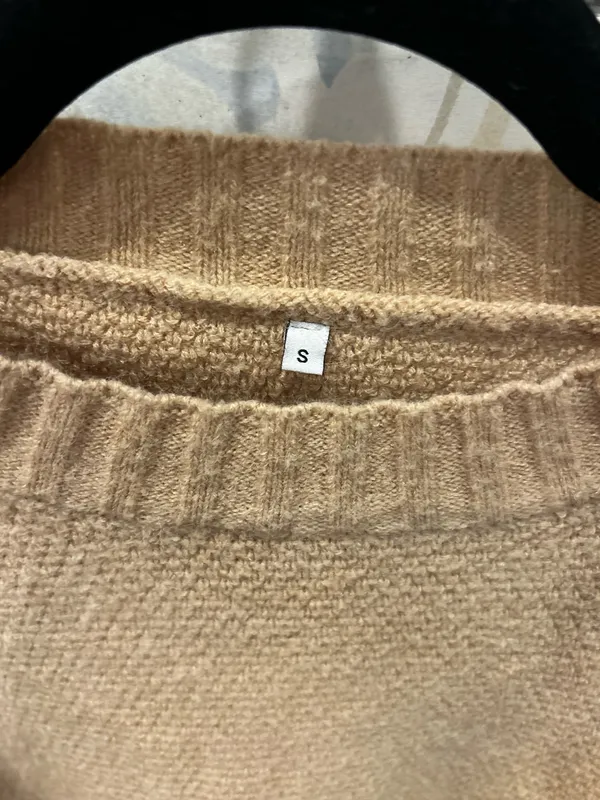 Tan Cotton Sweater set - Image 2