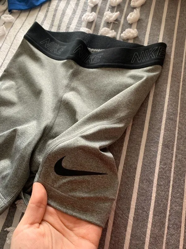 Nike Pro Gray Spandex - Image 2