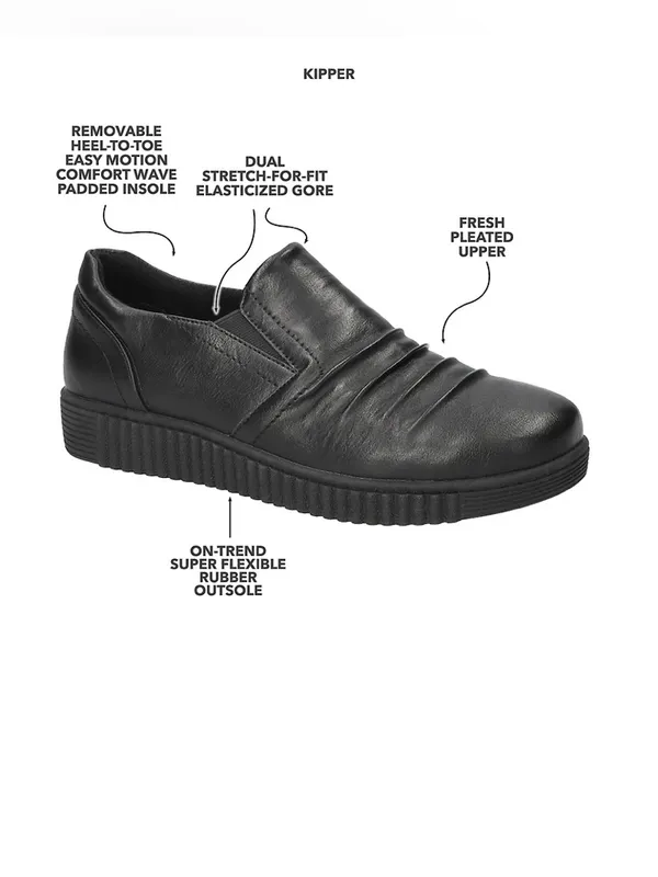 Easy Street Women's Kipper Comfort Flats- Size 10W - Image 2
