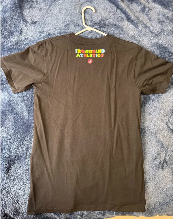 Iron Grind Athletics Tee Black Size L - Image 2