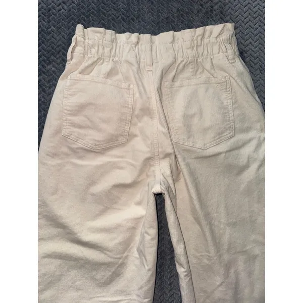 American Eagle Women's Real Good Stretch‎ Baggy Corduroy Cargo Pants Size 8 - Image 6
