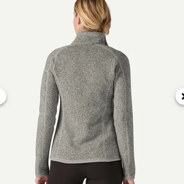 Patagonia | Women's Full Zip Fleece Jacket Gray Heather Better Sweater, Size XS - Image 2