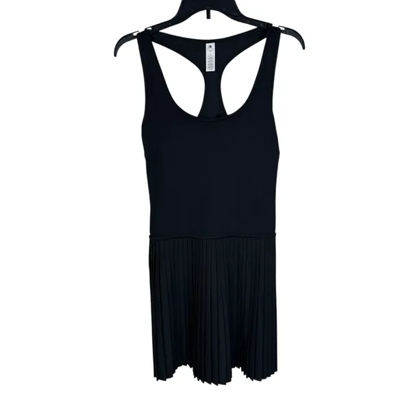 Yogalicious Large Lux Net Motion Dress Tennis Stretch Pull-On Pleated Racerback - Image 2