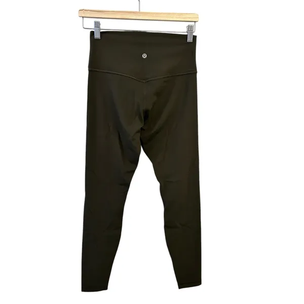 NEW lululemon Align Super-High-Rise Pant 28" Size 8 Dark Olive SOLD OUT - Image 7