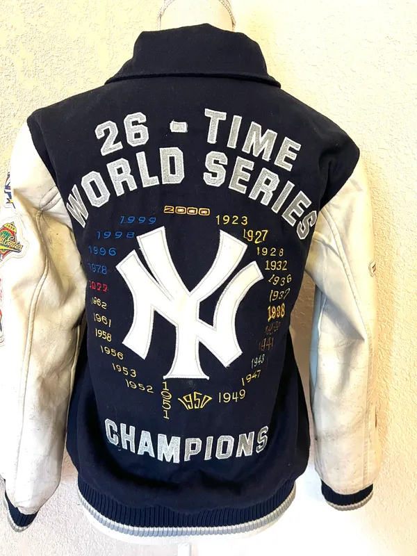 New York Yankees Bomber Blue Size L - Image 2