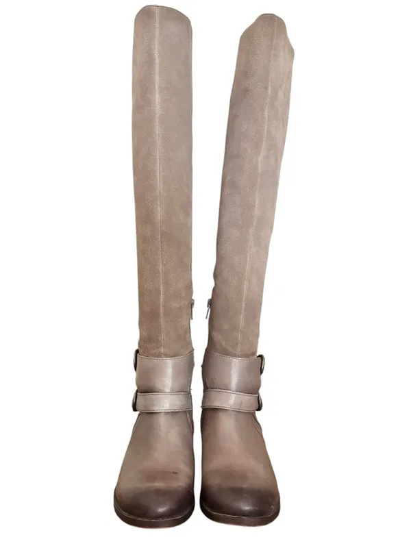 NWOT Lucky Brand Zosha Suede Over the Knee Boot - Image 2