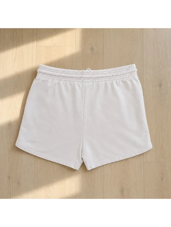 H&M Sweat Shorts Size Large Drawstring Lounge Athleisure - Image 2