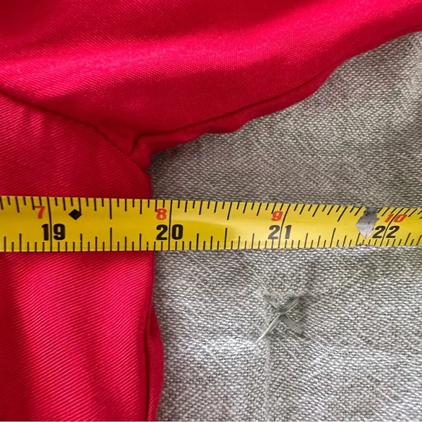 Mango Women’s Red Long Sleeve Shift Dress Size 6US NWT - Image 7
