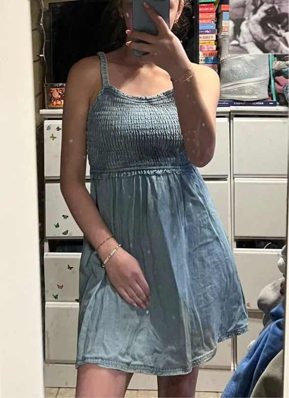 American Eagle Outfitters Denim Dress - Image 6