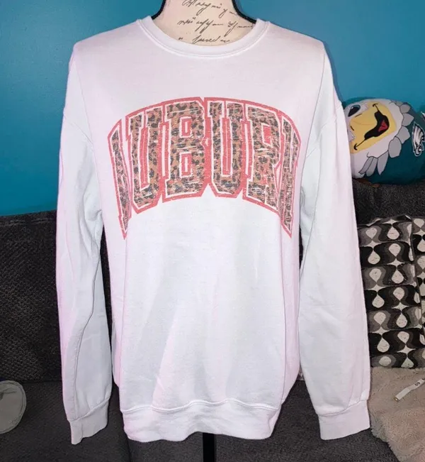 Gameday Couture x Social House AUBURN TIGERS SNAP CREW SWEATSHIRT, Medium - Image 2