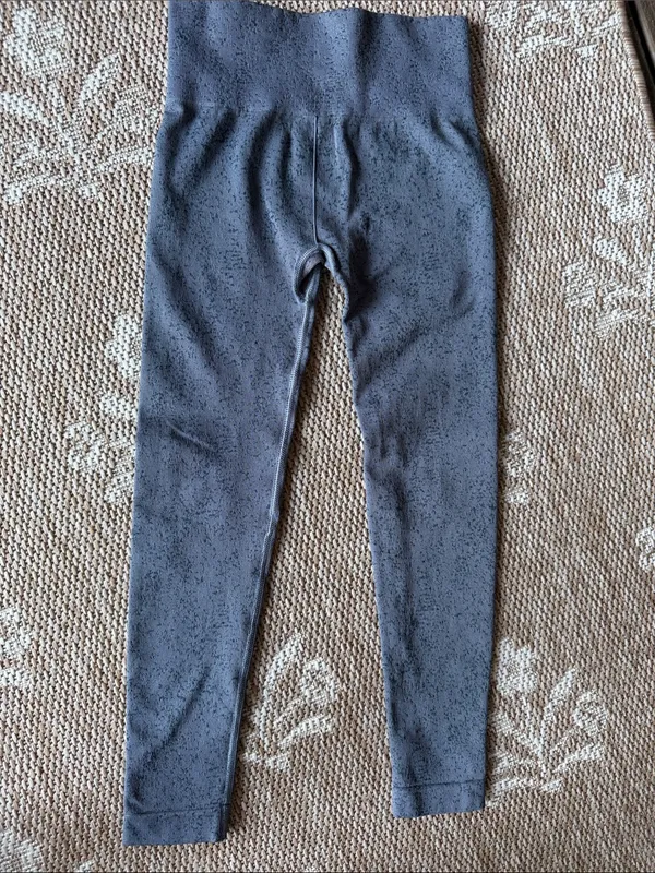 Gymshark Charcoal Speckled High-Waist Leggings 904-FC8 - Image 2