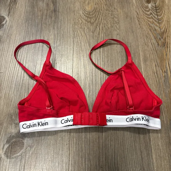 Red Calvin Klein Bralette - Image 2