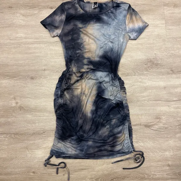 Windsor Dress Mini Bodycon black Tie-Dye S - Image 5