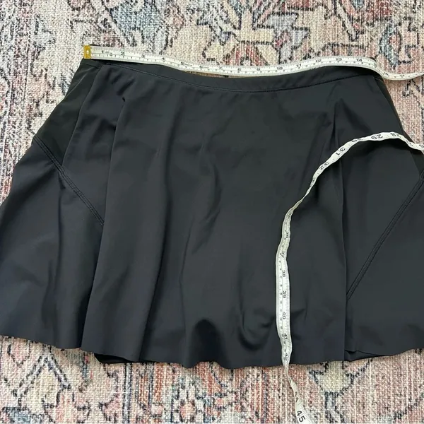 Athleta Match Point Skort Black Tennis Pickleball Golf Active Skirt Size Medium - Image 10