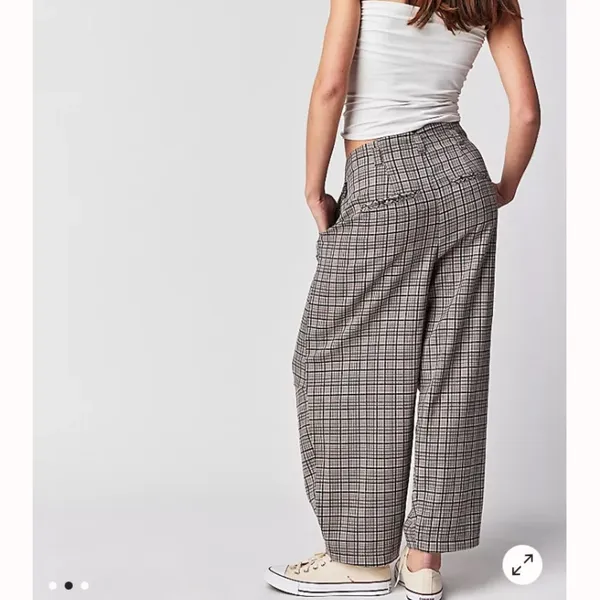 Free People Turning Point Trousers in size 12 - Image 4
