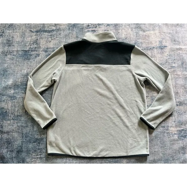 The North Face Green Glacier Snap-Neck Fleece Pullover Women's Size XL - Image 2