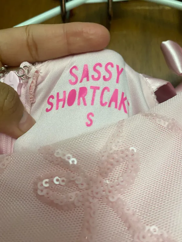 Sassy Shortcake dress Pink - Image 4