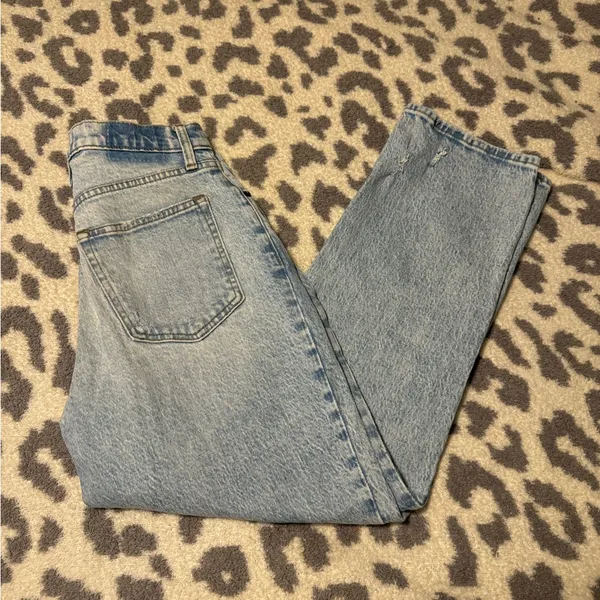 Abercrombie & Fitch Light Blue 90’s Straight Ultra High Rise Jeans - Image 2