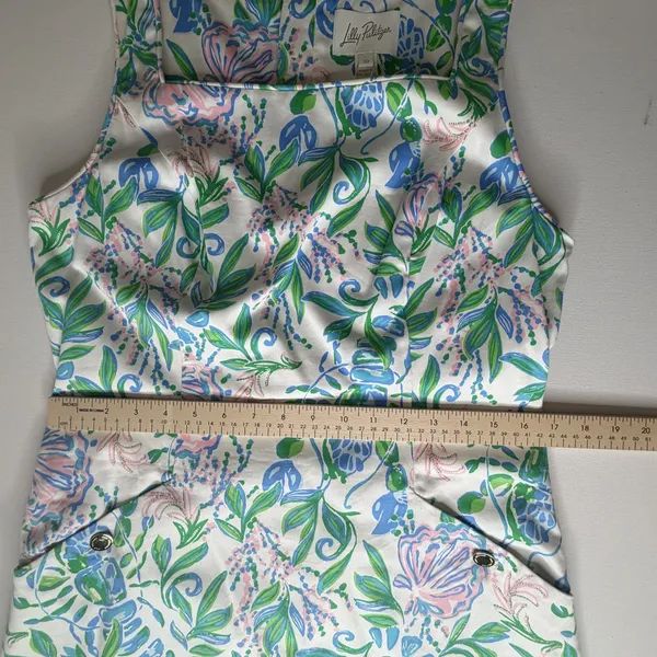 NWT Lilly Pulitzer The Lilly Shift Dress Sz 10 Just A Pinch Floral Preppy Resort - Image 13